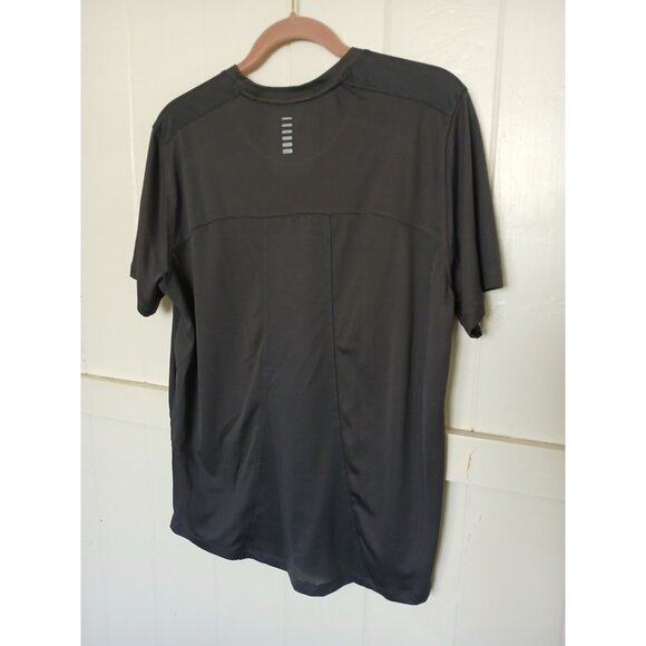 Under Armour Fitted HeatGear CoolSwitch RUN Graphic Athletic Shirt Mens L Gray - Picture 7 of 16